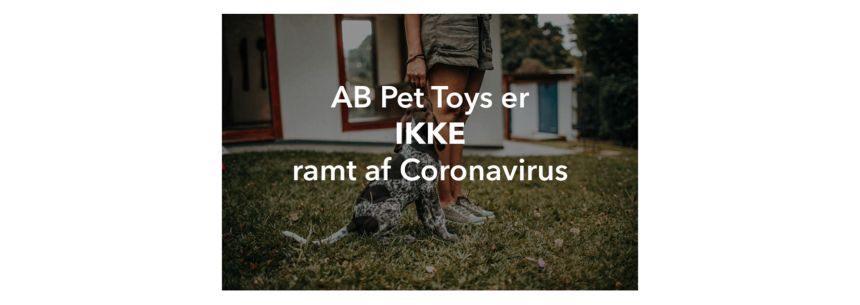 AB Pet Toys er ikke ramt af Coronavirus